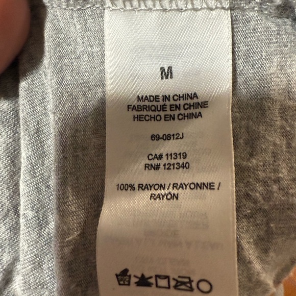 Gray Graphic Snake Print Women's Top - Picture 4 of 4